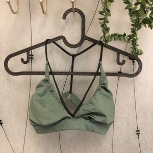 Strappy Swim Bra Top